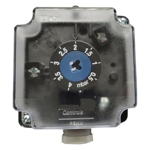 Pressostat différentiel d'air P233A-10-AKC pour régler la pression basse de 1.4 à 10 mbar