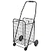 Carrello Portaspesa Carrello della spesa pieghevole, può scalare le scale il carrello multifunzione il carrello di utilità di grande capacità 35L adatto per il trasporto di negozi e vacanze Trolley pe