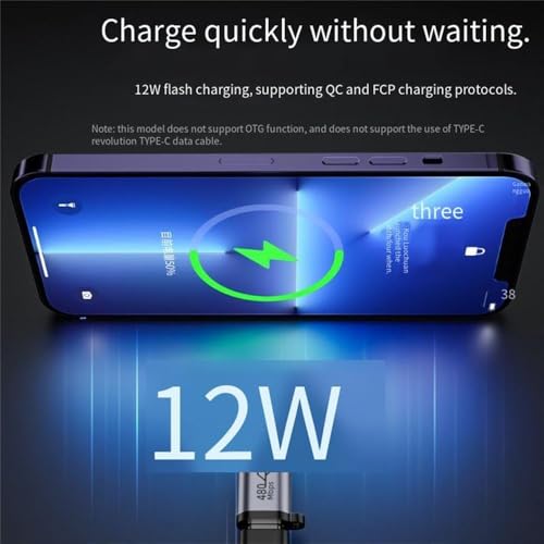 Image of ETZIN USB C to Lighting Adapter,27W PD Fast Charging for Phone 14 /13 /12 Pro Max Plus Mini,for Lighting to USB C Cable Adapter for iPad,Support Transfer Data-Not for Audio /OTG (EPL-1297CC)