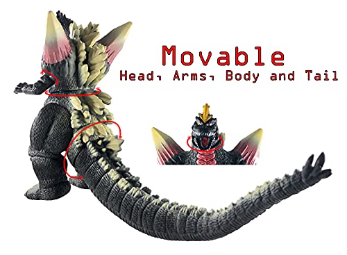 Twcare Space Godzilla Toy Action Figure, 1994 Movie Monster Series Spacegodzilla Soft Vinyl, Carry Bag #TOP3