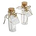 Kate Aspen "Message in a Bottle" Glass Favor Bottle, Set of 12
