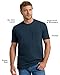 True Classic Mens T-Shirts - Curved Hem or Pocket Tee, Mens Drop Cut Lounge/Sleep or Heavyweight Tshirt, Pocket Tee, Pack of 1, Navy, XL