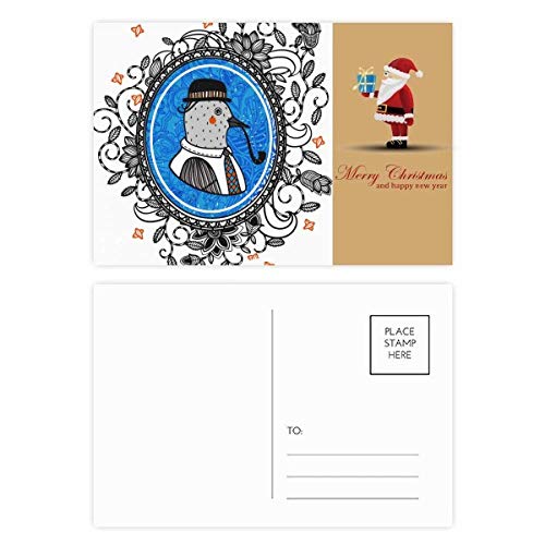 Cartes postales remerciement fleur et pigeon lot de 20 pour ne plus manquer de mots