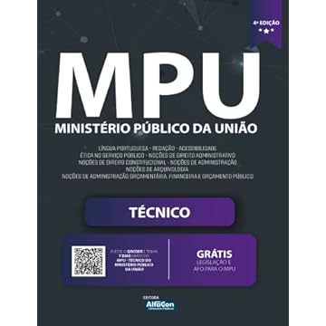 Capa do livro Técnico - Ministério Público da União - MPU