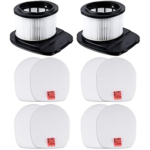 KEEPOW IZ201UK Filter Set Replacement for Shark IZ201UK, IZ201UKT, IZ201UKTSB, IZ251UK, IZ251UKT Cordless Stick Vacuum Cleaner Replacement Filters Parts Cover