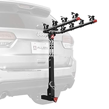 allen deluxe hitch bike carrier