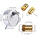 REENFAYA 4PCS Synchronous Synchron Motor Turntable Motor 110V Motor, 50/60Hz AC 100~127V 4W CCW/CW with 7MM Flexible Coupling Connector for Cup Turner,Cuptisserie,Tumbler Cup Rotator (5-6RPM)