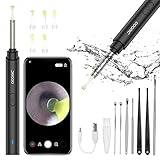 Ear Wax Removal, Earwax Removal Kit with 3.9mm Ear Camera, 1296P FHD Wireless Ear Cleaner Endoscope,...