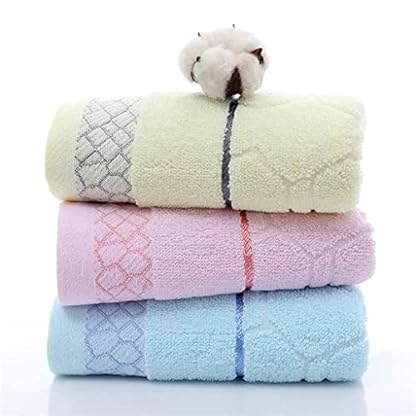 ywewsq Handtücher Geometrische Handtücher Set Baumwollbad Dicke Baumwolle Dusche Badezimmer Home Spa Gesicht Handtuch… – Bild 3