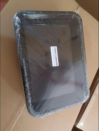 [12 Pcs] Rectangular Black Plastic Food Baskets 11.8\" x 8-1/2\" x 1-1/2\" | Grande Platter Tray Serving Baskets, Best for Fried & Fast Food, Restaurants, Bakery, Wings & Chips - Thumbnail 6
