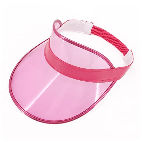 Image of Surkat Plastics Clear Sun Visors UV Protection Hat Cap Headwear Sunhat for Golf Tennis Beach Cycle
