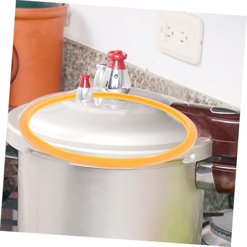 Alipis 2 piezas junta de sellado de silicona para olla a presión accesorio de cocina flexible y fácil de usar para olla de presión miniatura 6