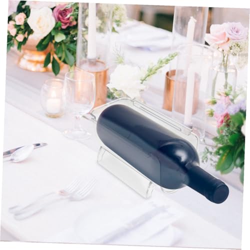 Estante organizador para botellas de vino 2 piezas miniatura 6