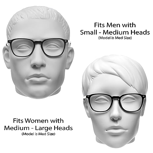 Image of proSPORT Multifocal Progressive 3 Magnifications in 1 Lens No Line Computer Gaming Reading Glasses for Men & Women