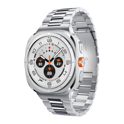 Spigen Modern Fit 316L Designed For Samsung Galaxy Watch Ultra Band 47mm (2025/2024) - Silver