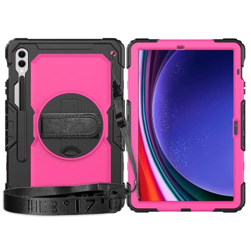 Coque Samsung Galaxy Tab S10+ antichoc rose : protégez l'écran 12.4" contre les chutes
