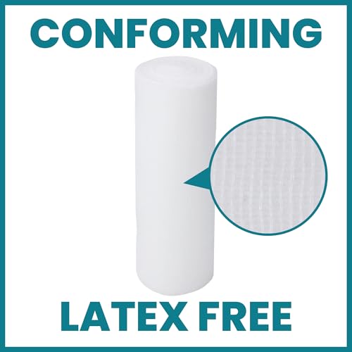 Oasis Stretch Gauze Rolls, 4 in x 4.1 Yards, Latex Free, Conforming Non-Sterile Gauze, 12/Pack miniatura 3