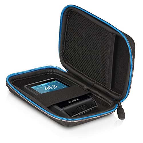 Wicked Chili Universal Tasche kompatibel mit Bosch Nyon 2, 2022, 2021 | Schutzhülle für Fahrradcomputer | Display Schutztasche | Navigationssystem Hülle | Hardcase mit Zubehör Fach