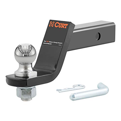CURT Manufacturing 45055 Class III 2 Loaded Ball Mount with 1-7/8 Ball