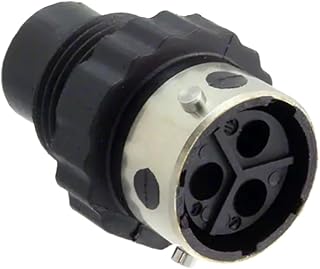 AVLIS-CO UTG1103S Position 3 (2 + PE) Circular Connector Receptacle Housing Free Hanging (in-Line) -