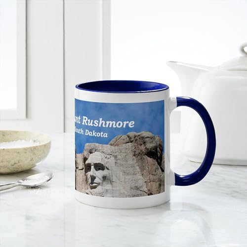 Taza de cerámica 11 oz Mount Rushmore miniatura 6