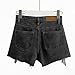 AKTCVVJ Womens Jean Shorts High Waist Ribbed Short Jeans Casual Outdoor Denim Shorts Summer Vacation Short Pants