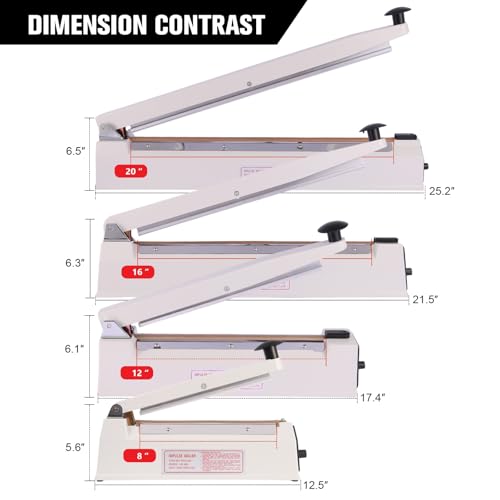 Kit de 10 pièces de rechange pour scelleuse à impulsion 300mm - 4