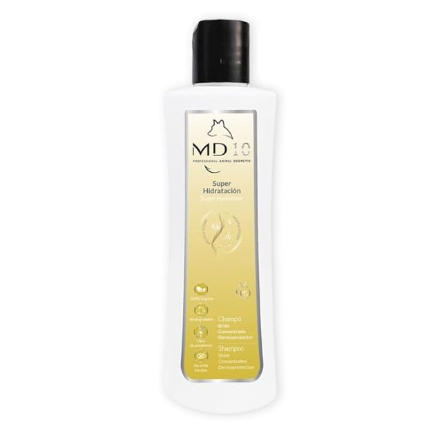 Champú Hidratante para Perros - Hidratación para Pelo Largo y Corto - Contiene Aceites de Argán y Jojoba