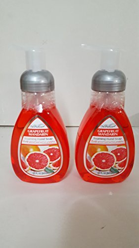 2 PK. OF 719 WALNUT AVE. GRAPEFRUIT MANDARIN FOAMING HAND SOAP 12 OZ EA.