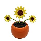 Schütteln Sie die Blume, um sie auf Auto, den Schreibtisch oder das Bett zu stellen, einen langweiligen oder müden Tag, um Ihnen Glück zu bringen, wenn Sie jeden Tag Müdigkeit zerstreuen, strahlend, auf niedliche Weise den Kopf schütteln, alles ist die beste Stimmung.