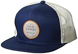 Rip Curl Herren Ikonen Trucker Baseballkappe, weiß/Marineblau, Einheitsgröße