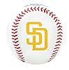 Rawlings | MLB Team Logo Baseball | San Diego Padres | Official | White #1