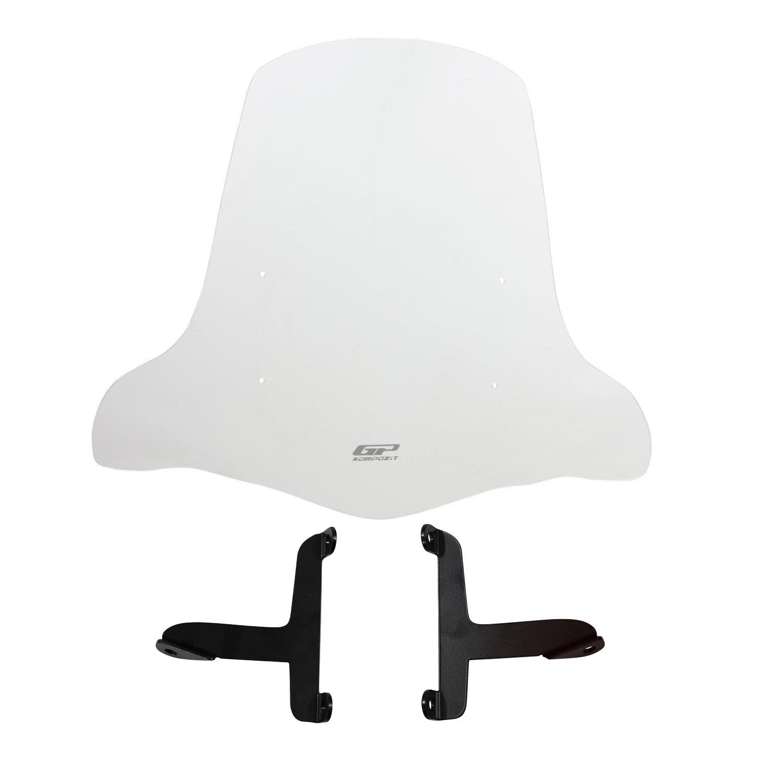 GP Kompozit Ön cam cam cam Handguard şeffaf Scooter evrensel 2020 için uyumlu 44 cm