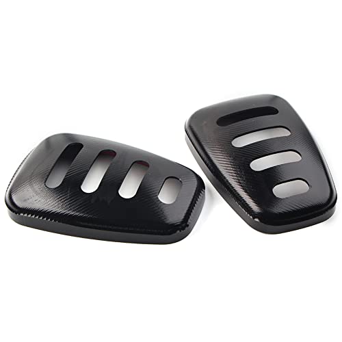 Cninba13 Motorbike Turn Signal Light Protective Lens Cover For Ducati Scrambler 800 18-2021 Aluminum Black