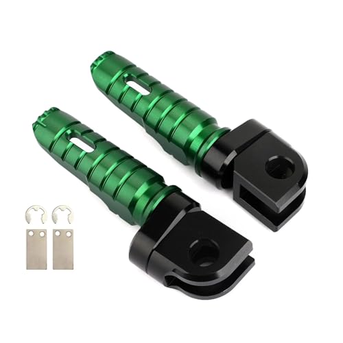 Repose-pieds moto de précision pour Kawasaki Z650 Z900 Z300 aluminium