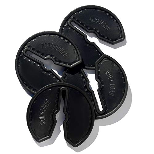 Support de club de golf One Dry Grip Petit noir de 7,6 cm pour golfeur