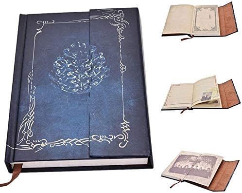 YOCOM Hardcover Mini Journal Notebook with 2019-2020-2021 Calendar Vitnage Planner Diary Book Notepad Agenda Personal Planner Xmas Gift