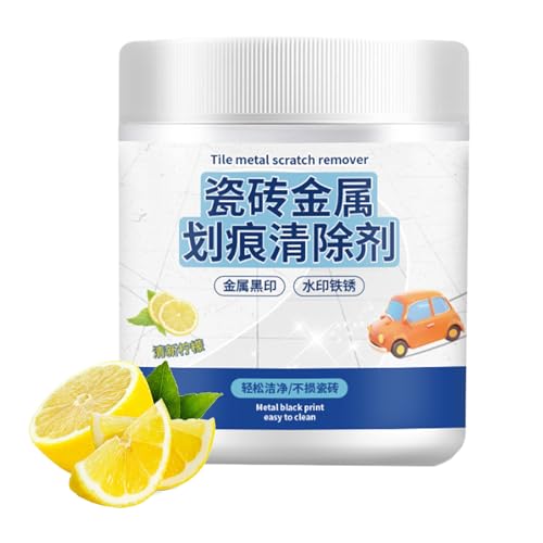 Eliminador de arañazos - Limpiador de manchas de piedra para encimera, pulidor perfumado para la protección de la reparación del cuidado, cocina, ducha, muebles, cuidado de la pared