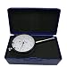 MeterTo Mechanical Shock-Proof/Water-Proof/Dust-Proof Wide Range Dial Indicator Gauge 0-25Ã—60mm Dial Reading 0-100mm Resolution 0.01mm Outer Diameter Î¦60mm