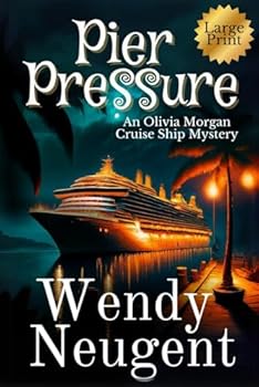 Paperback Pier Pressure (Large Print Edition): An Olivia Morgan Cruise Ship Mystery (An Olivia Morgan Cruise Ship Mystery (Large Print Editions)) Book