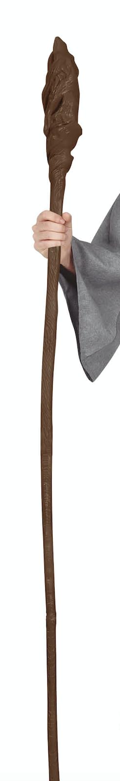 Gandalf Baguette magique démontable 170 cm Marron Magicien Bâton de Marche Canne de Marche
