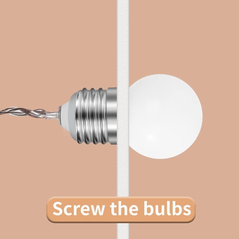 Miniatura 4 de Bombillas LED impermeables de 12 pies 12 pies funciona con pilas luces G40 letras iluminadas números de 4 pies 3 pies para interiores y exteriores