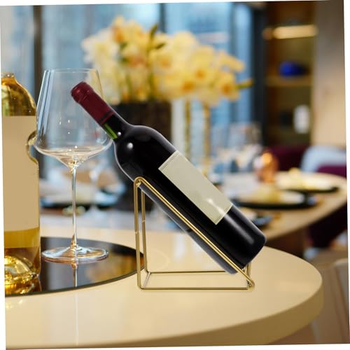 Soporte para botellas de vino para encimera de gabinete miniatura 6