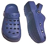  Chaussmaro Sabot Plastique Homme (44 EU, Bleu)