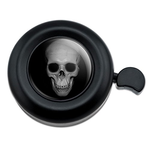 GRAPHICS & MORE Human Skull Front View Bicycle Handlebar Bike Bell