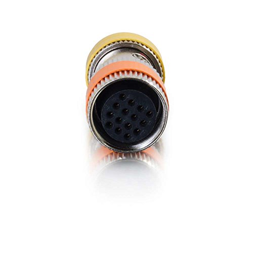 C2G 60069 Rapidrun Pc (Yellow) Runner To Multi-Format (Orange) 15-Pin Din Adapter #TOP3
