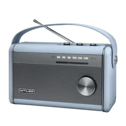 Radio Bluetooth Portable Muse M-098 VB avec Radio FM et antenne télescopique