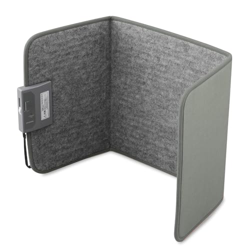 アイリスオーヤマ パネルヒーター 足元ヒーター デスク 5段階温度調節...