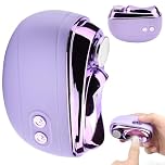 Electric Nail Clippers, 3 in 1 Baby Nail File with Polishing & LED Light, Electric Nails Trimmer Clipper with 2 Speed for Fingernail Toenails and Seniors