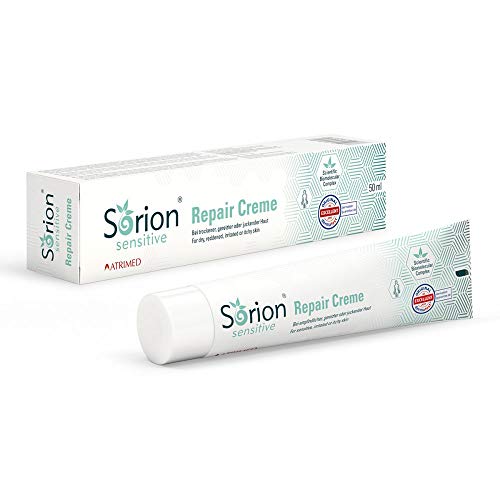Sorion Repair Creme Sensitive – Spezialpflege bei Hautirritationen, Rötungen und Juckreiz zur nachhaltigen Aufbaupflege (50 ml)